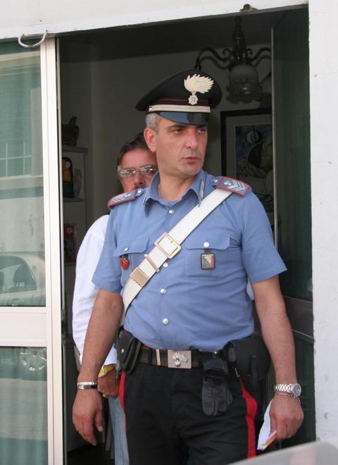 Audio del carabiniere Giangrande: «Un’emozione tornare a Prato con Martina»
