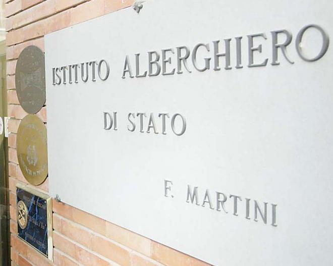 Alberghiero Martini, tutto pronto per l'open day