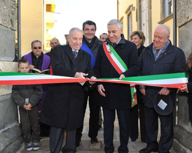Inaugurato il restaurato Palazzo Boccella ospiterà la scuola di alta cucina e turismo 