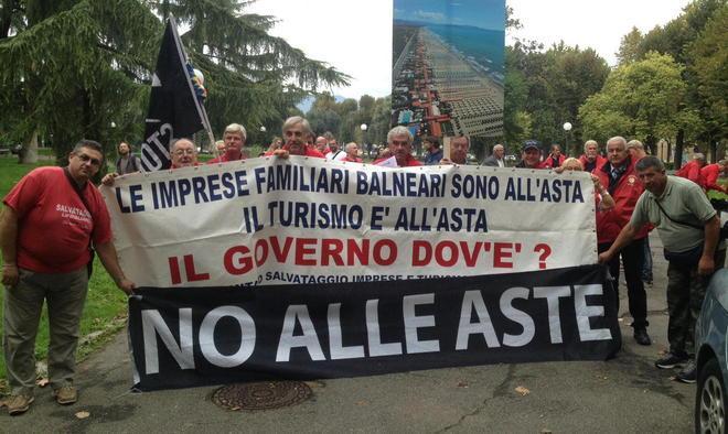 I balneari vogliono unirsi ai Forconi per dire no alle aste 