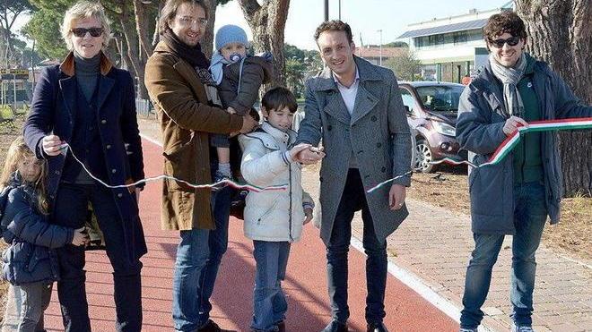 Pronta la ciclabile di via Rosselli