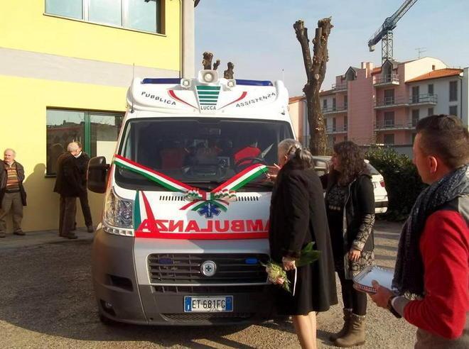 Croce Verde in festa per la nuova ambulanza 