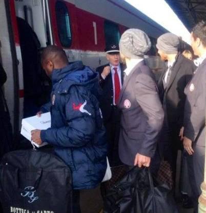 A Roma con il treno, Nicola ne porta 23