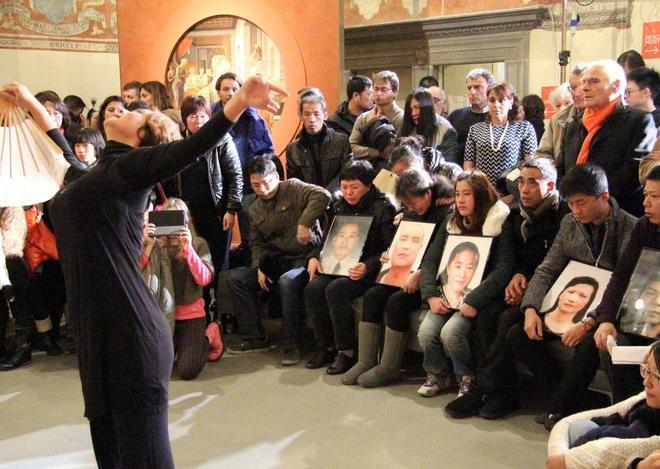 I familiari delle vittime chiedono giustizia 