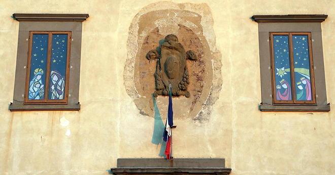 Tanti colori nella Villa medicea