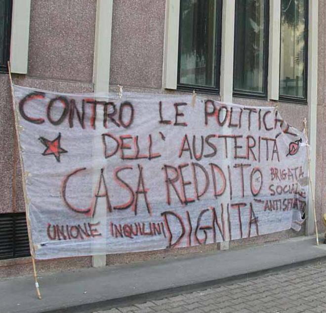 Bankitalia occupata, il Comune cerca alloggi alternativi 