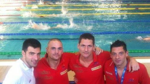Record italiano per la staffetta 4x100 stile libero del Csi Nuoto Master