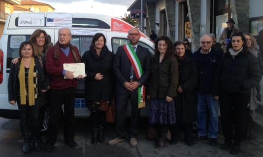 Inaugurato un nuovo mezzo dell’Auser