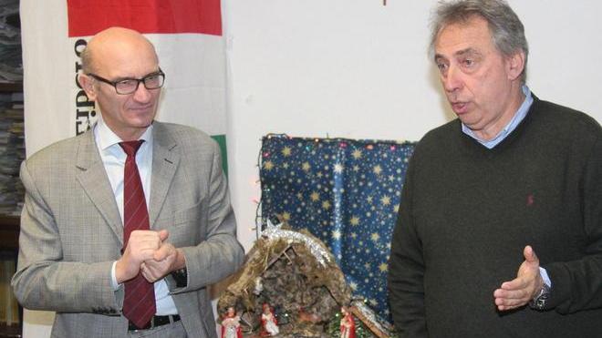 Cosimi-Ciacchini, pace davanti al presepe
