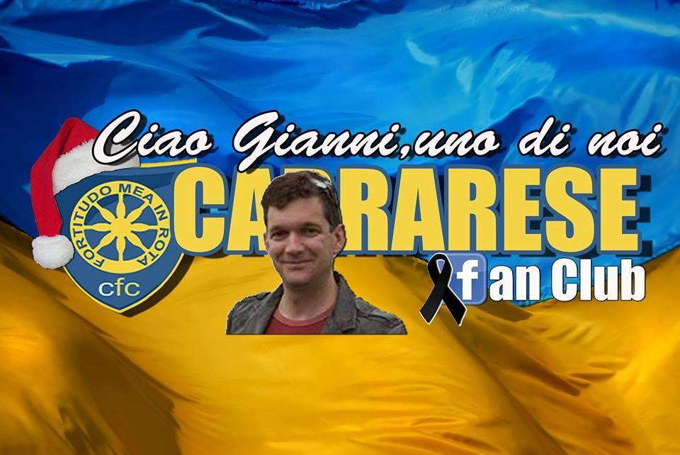 Muore supertifoso della Carrarese, abitava a Baltimora 