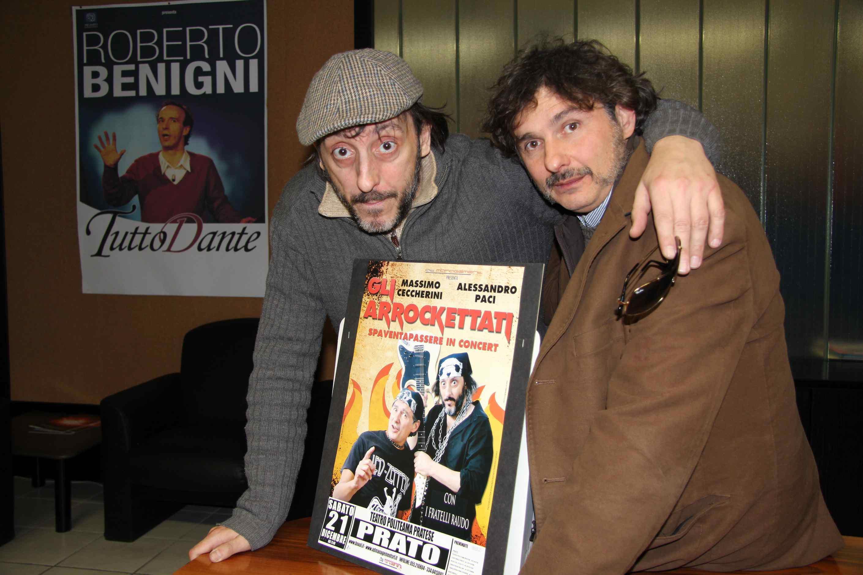 Prato, due Arrockettati in scena per ricordare Carlo Monni 