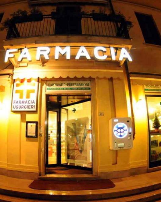 Bandito armato rapina la farmacia Ugurgieri 