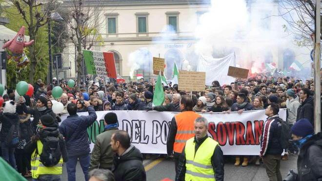 Stasera fiaccolata dei «forconi» pistoiesi