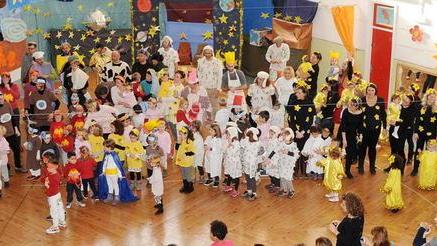 Successo della festa dei bambini