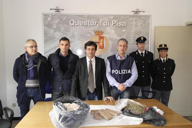 Sequestrati tredici chili di eroina e un chilo di marijuana 