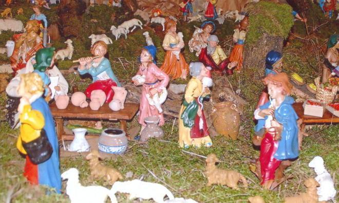 Un presepe grande 30 metri quadrati