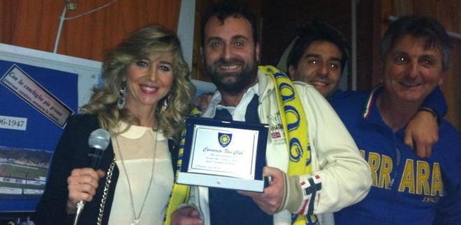 Carrarese Fan Club premia il supertifoso dell’Elba 