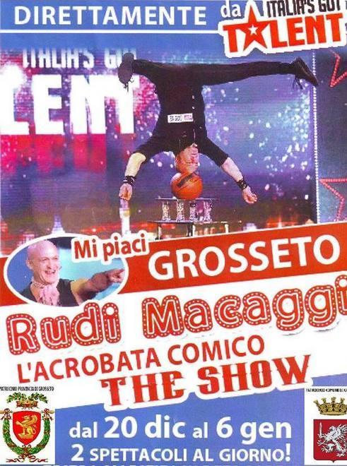 Show e veglione con Rudi Macaggi