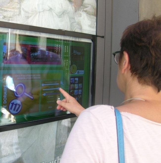 In 10mila hanno chiesto informazioni al touch screen