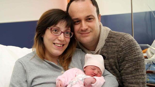 Si chiama Chiara la prima nata del 2014 all’ospedale di Prato 
