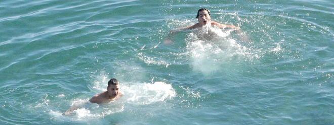 Festa di Capodanno con tuffo in mare