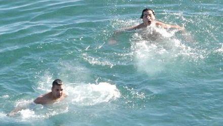 Festa di Capodanno con tuffo in mare