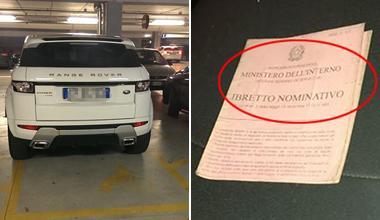Suv nel posto disabili col permesso del ministero. Alla guida un vero invalido 