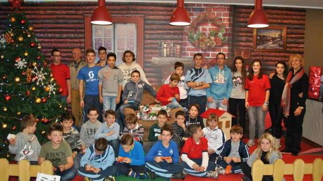 Festa di Natale a Procchio con tutti gli atleti