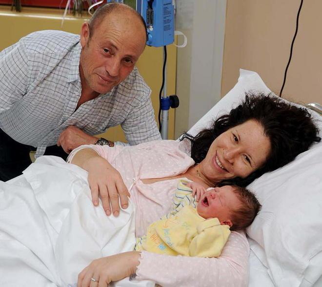 Ecco Arianna, la prima nata del 2014 a Villamarina