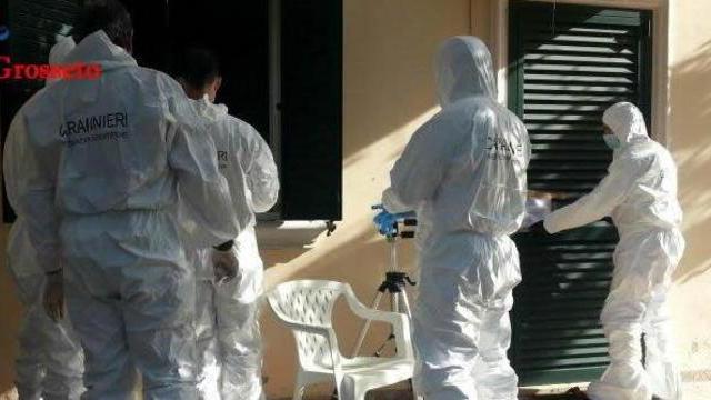 Sangue di un uomo nella villa di Potassa