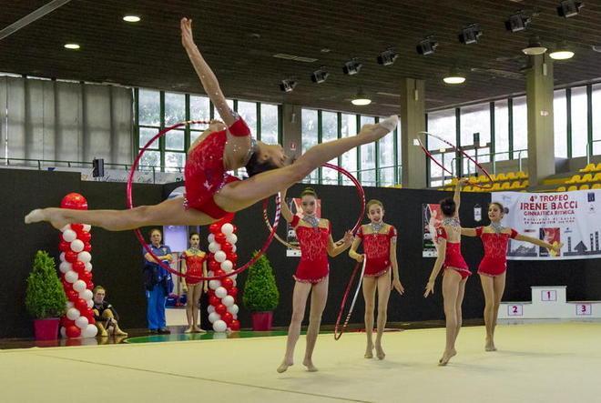 Oggi la competizione di ginnastica ritmica
