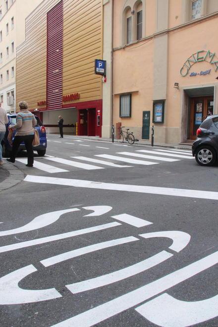 Viabilità in tilt vicino al parcheggio Moderno 