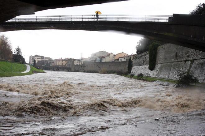 Prato, superata l'emergenza di fiumi in piena, tornata la normalità