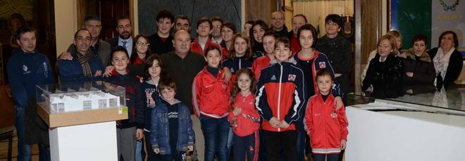 Il Club scherma Valdera a palazzo Stefanelli