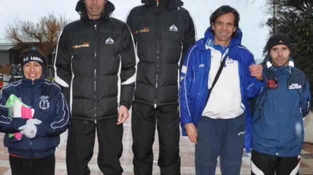 L’ordine d’arrivo primo Andrea Gesi in un’ora e 15’