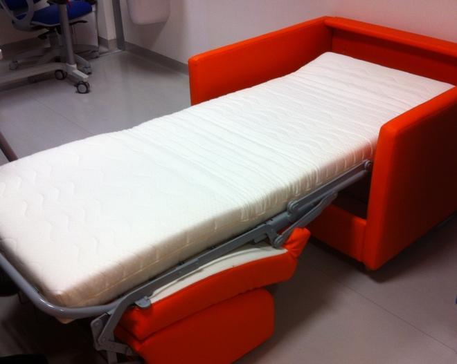 L’Asl 4 risponde alla dottoressa: nel reparto ci sono tre poltrone-letto 