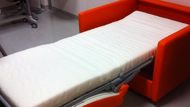 L’Asl 4 risponde alla dottoressa: nel reparto ci sono tre poltrone-letto