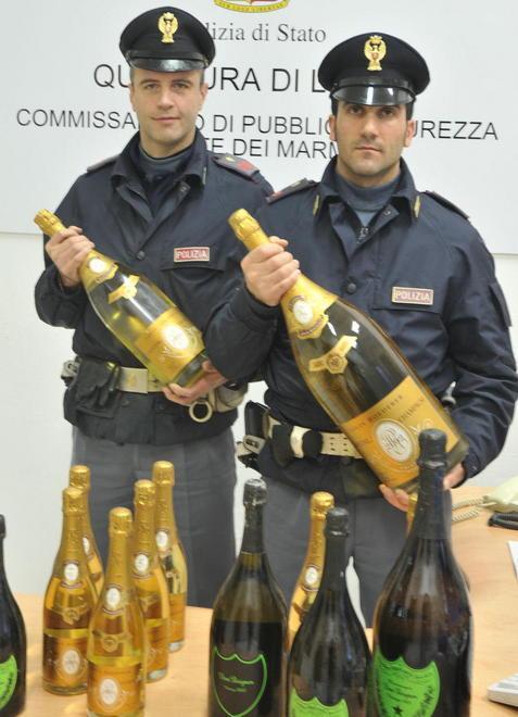 Furto di champagne al Twiga 