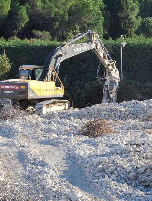Ecomostro, impianto per gli inerti 