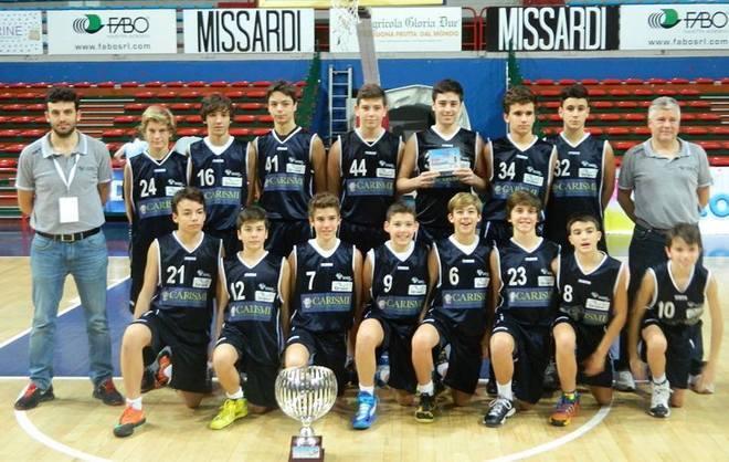 Carismi Under 14 brilla al torneo Del Carlo 