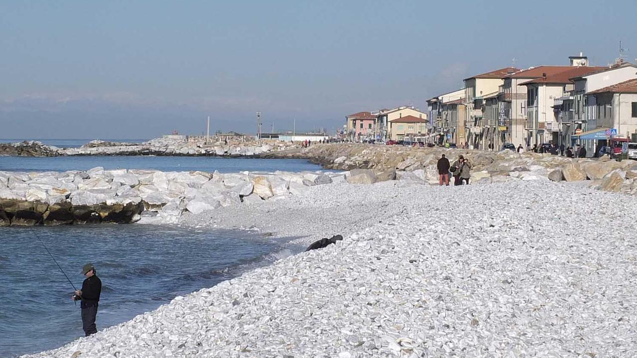 Sondaggio sulle spiagge di ghiaia a Marina, vincono i contrari con il 66%