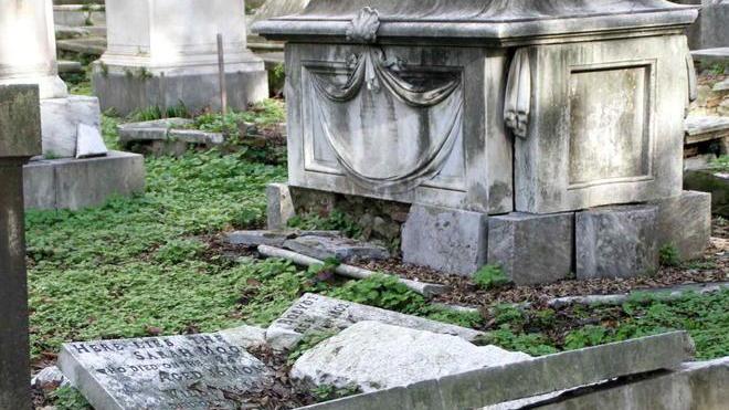 Degrado al cimitero degli inglesi: "Ma salveremo il monumento"