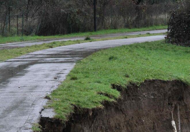 Argine franato del Bisenzio: chiusa la pista ciclabile fino al 30 aprile 