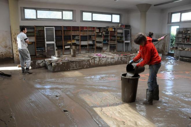 Riapre la biblioteca distrutta dall’alluvione 