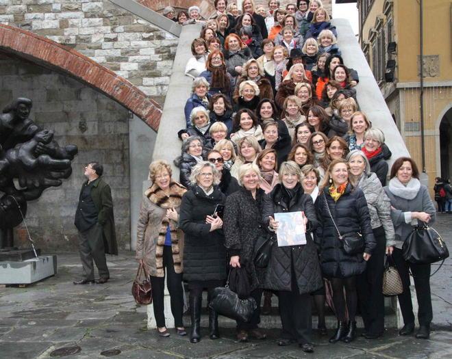 Delegazioni di 14 Club del Fornello a Prato per deliziarsi gli occhi e il palato 