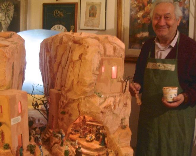 Il favoloso presepe di Renzo e Vittorio ambientato nel deserto di Petra 