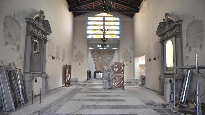 Si restaura la chiesa di Marina