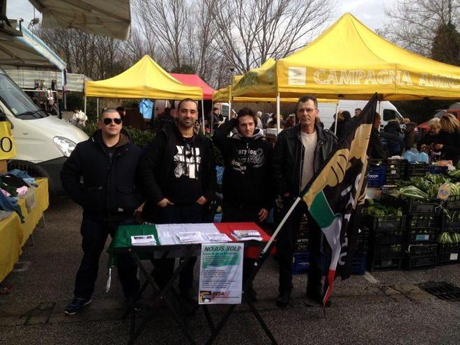 I giovani di destra contro lo ius soli 