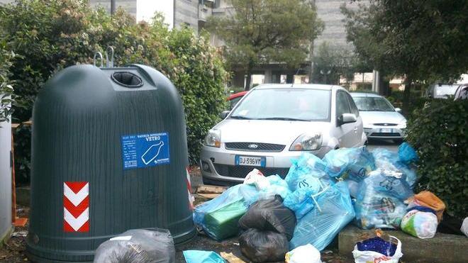 Tante discariche abusive intorno ai cassonetti