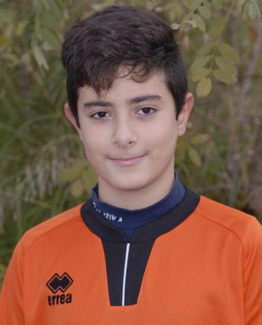 Il piccolo portiere che si ispira a Muslera 